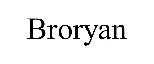  BRORYAN