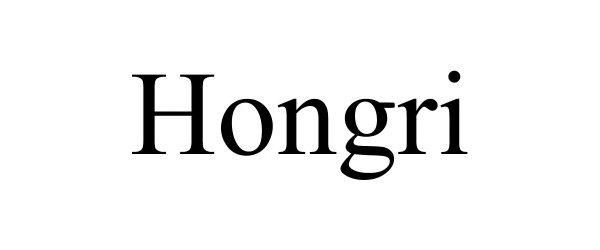 Trademark Logo HONGRI