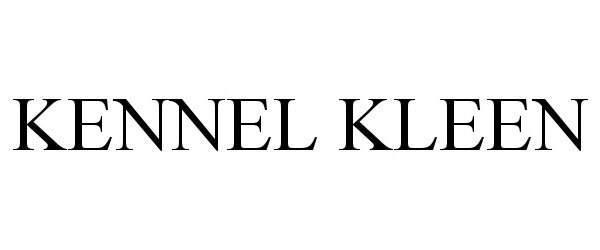  KENNEL KLEEN