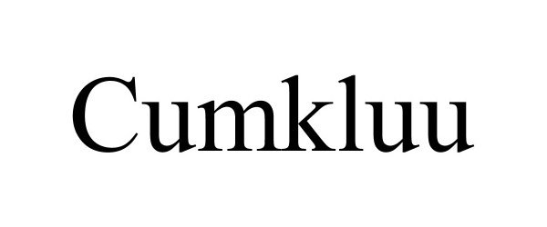 Trademark Logo CUMKLUU