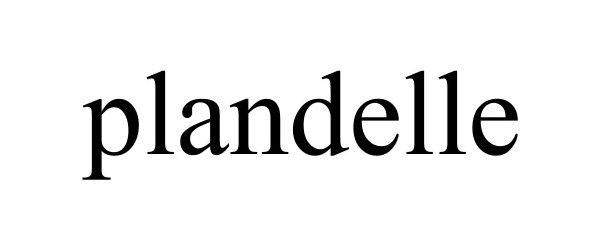 Trademark Logo PLANDELLE
