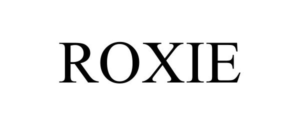 Trademark Logo ROXIE