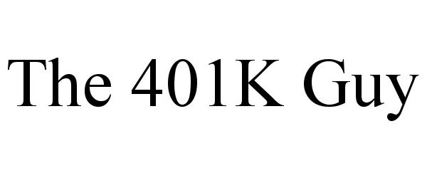  THE 401K GUY