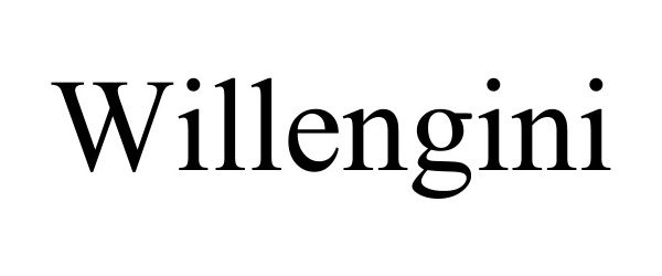 Trademark Logo WILLENGINI