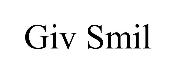 Trademark Logo GIV SMIL