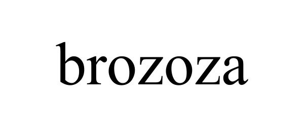 Trademark Logo BROZOZA