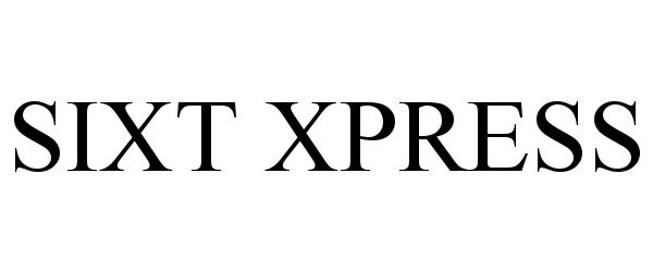  SIXT XPRESS
