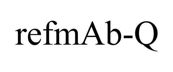 Trademark Logo REFMAB-Q