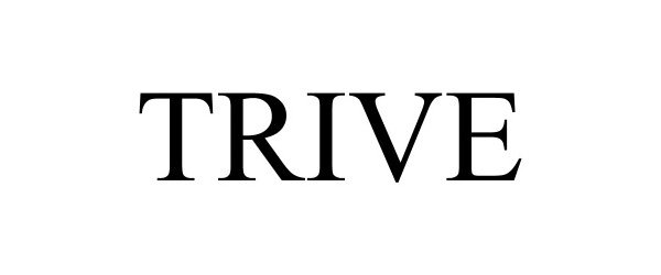 Trademark Logo TRIVE