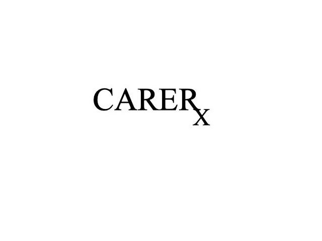 Trademark Logo CARERX