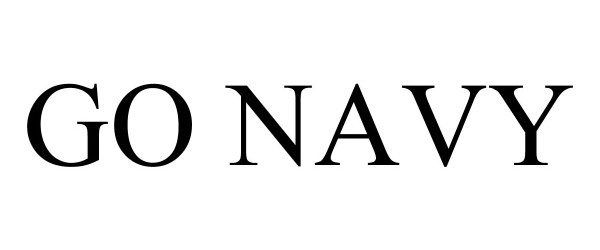 Trademark Logo GO NAVY