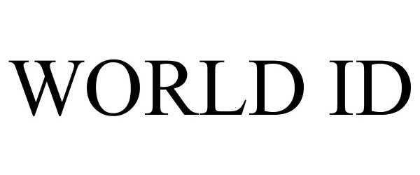  WORLD ID