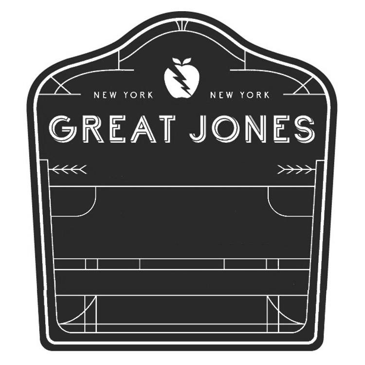 Trademark Logo GREAT JONES NEW YORK NEW YORK