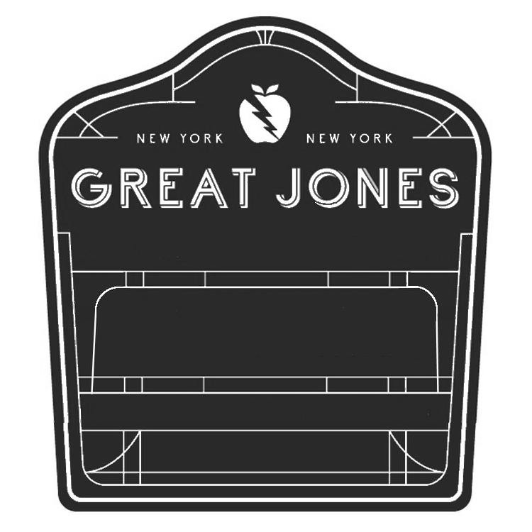 Trademark Logo GREAT JONES NEW YORK NEW YORK