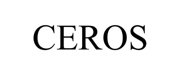 Trademark Logo CEROS