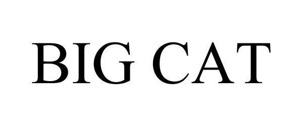 Trademark Logo BIG CAT