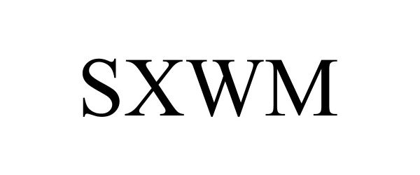 Trademark Logo SXWM
