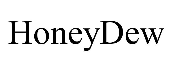 Trademark Logo HONEYDEW