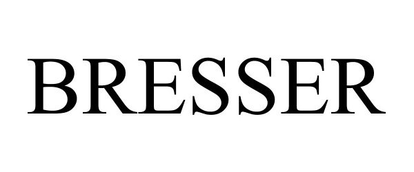 Trademark Logo BRESSER