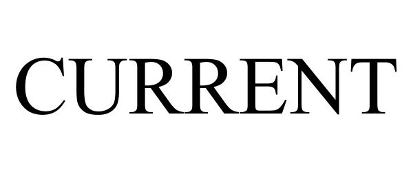 Trademark Logo CURRENT