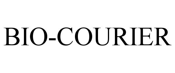 Trademark Logo BIO-COURIER