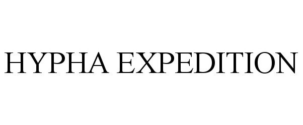 Trademark Logo HYPHA EXPEDITION