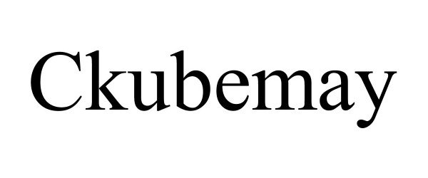 Trademark Logo CKUBEMAY