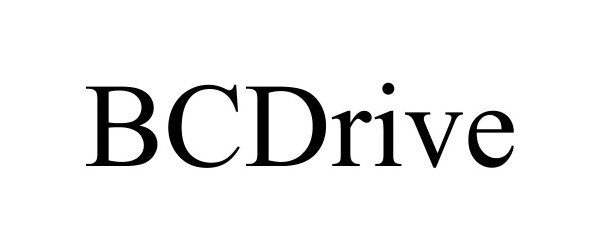 Trademark Logo BCDRIVE