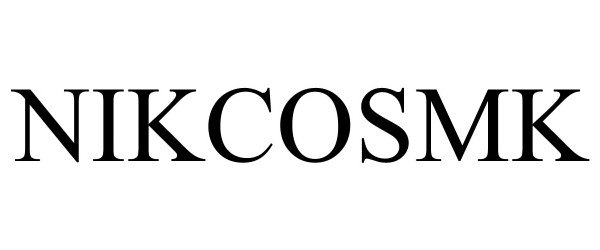 Trademark Logo NIKCOSMK