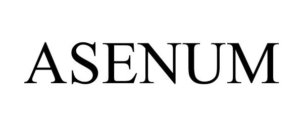 Trademark Logo ASENUM