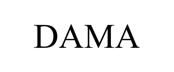 Trademark Logo DAMA