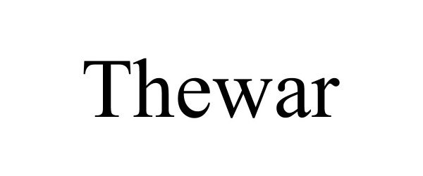 Trademark Logo THEWAR