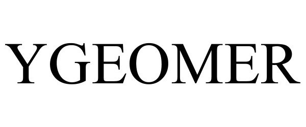 Trademark Logo YGEOMER