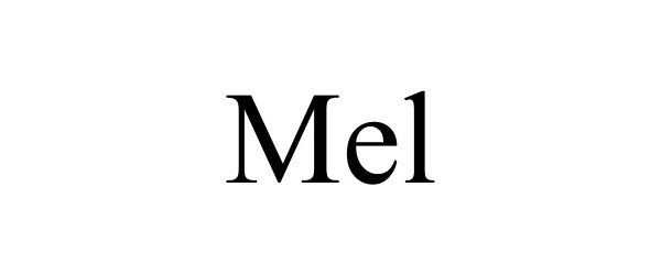 Trademark Logo MEL