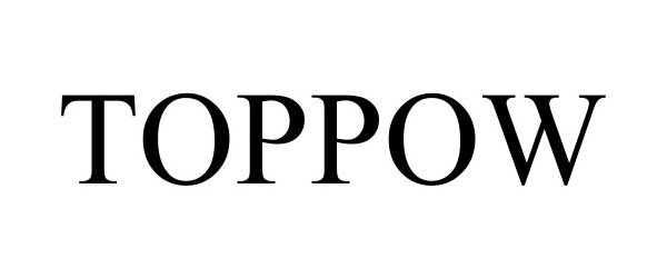 Trademark Logo TOPPOW