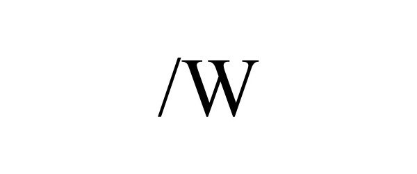 Trademark Logo /W