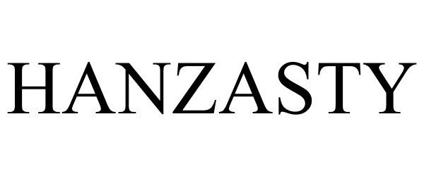 Trademark Logo HANZASTY