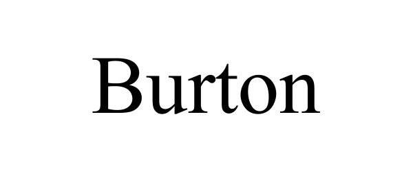 Trademark Logo BURTON
