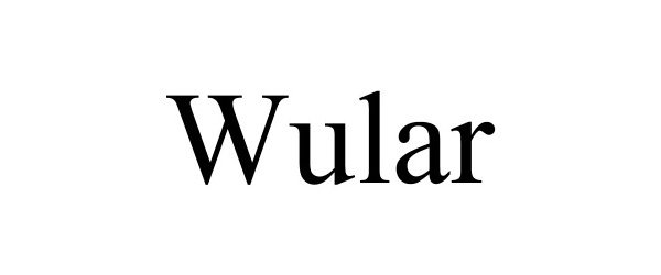 Trademark Logo WULAR