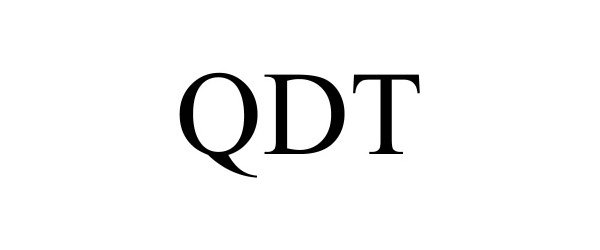 Trademark Logo QDT