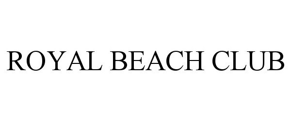  ROYAL BEACH CLUB