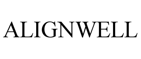 Trademark Logo ALIGNWELL