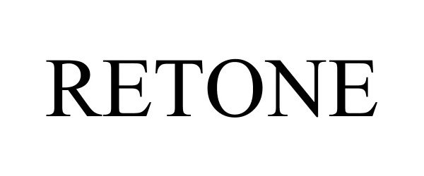 Trademark Logo RETONE