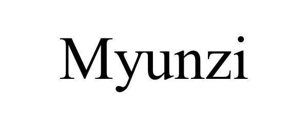 Trademark Logo MYUNZI