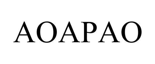 Trademark Logo AOAPAO