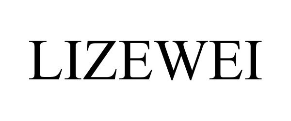 Trademark Logo LIZEWEI
