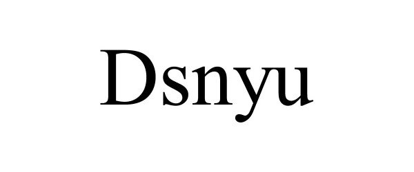 Trademark Logo DSNYU