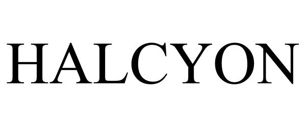 Trademark Logo HALCYON