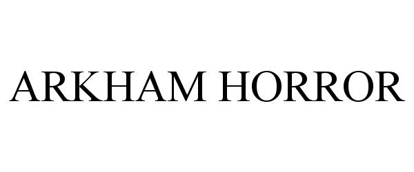 Trademark Logo ARKHAM HORROR
