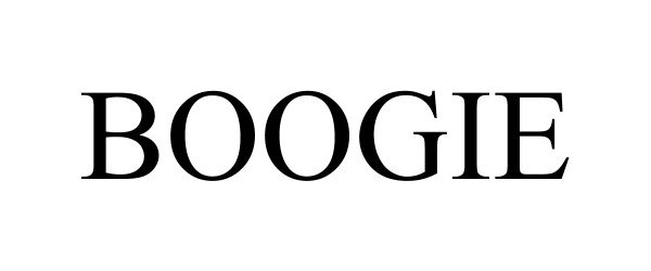 Trademark Logo BOOGIE